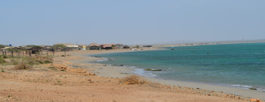 El Cabo de la Vela, La Guajira, donde BBVA se ha vinculado con aportes a la comunidad de Bahía Portete El Cabo de la Vela, La Guajira