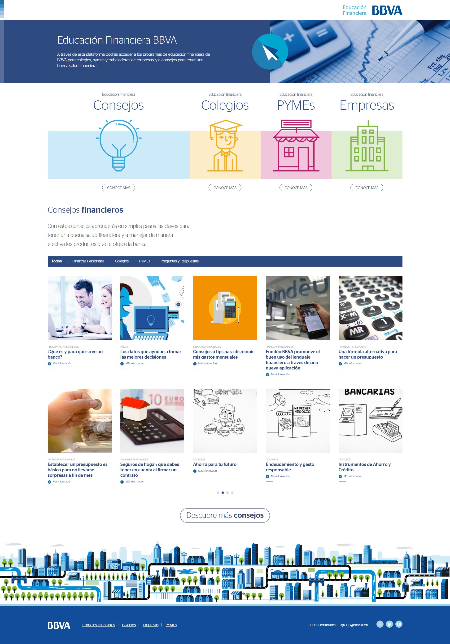 Imagen Site Educación Financiera de BBVA Chile Imagen Site Educación Financiera de BBVA Chile