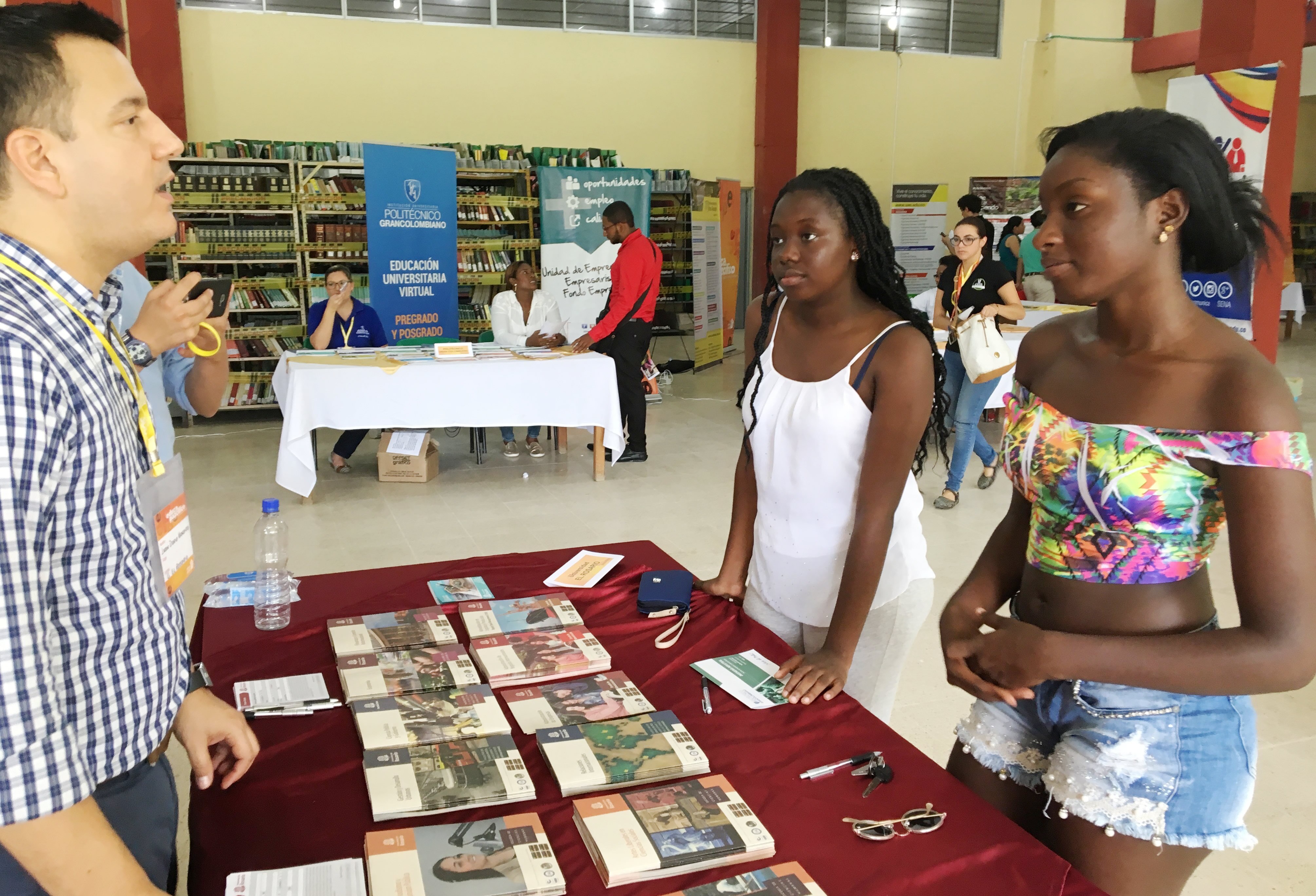 Primera Feria Universitaria Edupazcífico en Quibdó, Chocó Fotografía de Primera Feria Universitaria Edupazcífico en Quibdó, Chocó