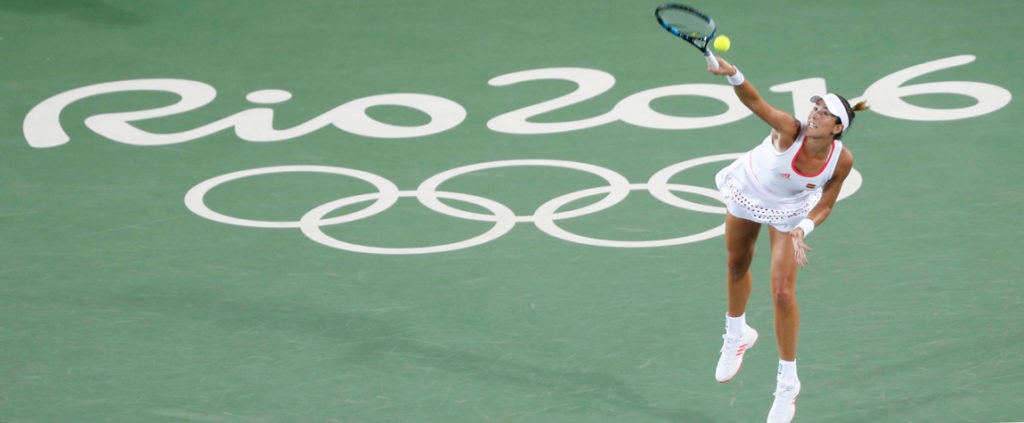 Garbiñe Muguruza embajadora BBVA en Rio 2016 Garbiñe Muguruza embajadora BBVA en Rio 2016