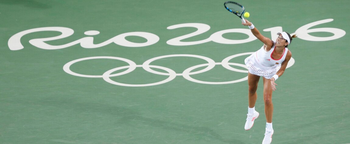 Garbiñe Muguruza embajadora BBVA en Rio 2016