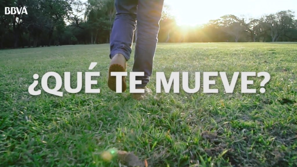 Imagen campaña institucional de BBVA Paraguay