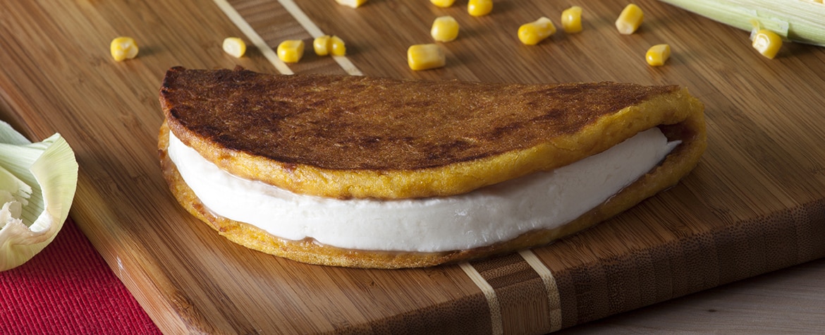 cachapa dulce maiz sabor postre Fotografía de cachapa dulce maiz sabor postre BBVA