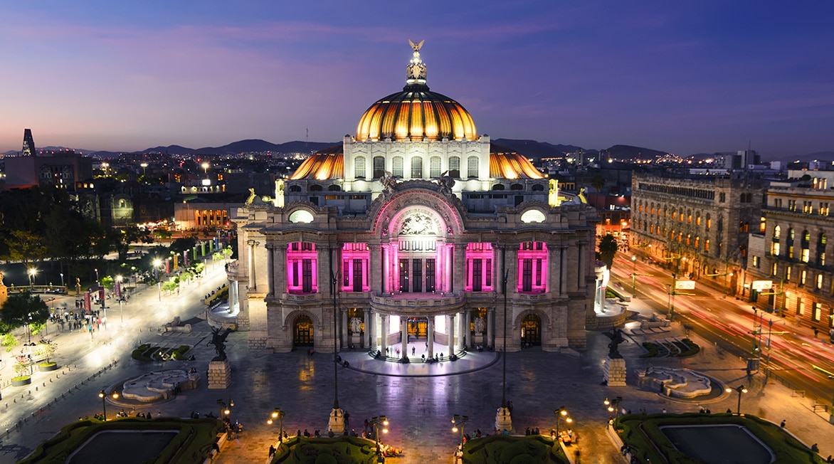 Fotografía de Palacio Bellas Artes ciudad de México BBVA