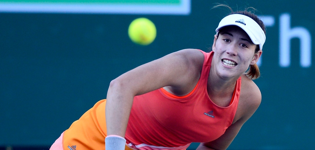 Garbiñe Muguruza realiza un saque | Foto: EFE Garbiñe Muguruza realiza un saque | Foto: EFE
