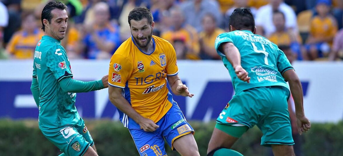 Gignac, delantero de Tigres | Foto: LigaBancomerMX Gignac, delantero de Tigres | Foto: LigaBancomerMX
