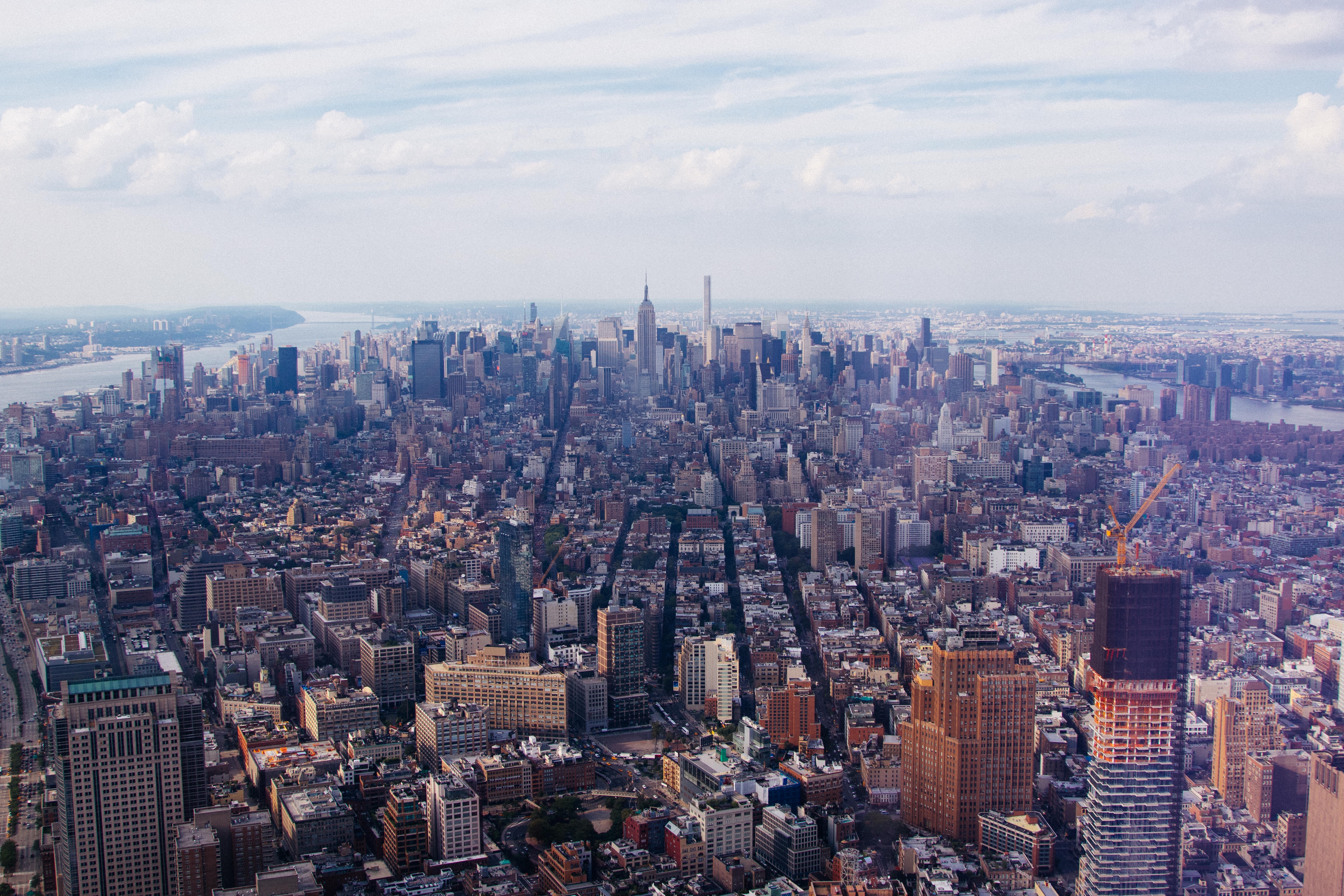 Skyline de Nueva York Fotografía del Skyline de Nueva York por Julian Alexander