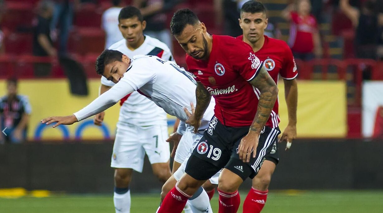 Un jugador de Xolos de Tijuana durante un partido de la Liga Bancomer MX | Foto: LigaBancomerMX Un jugador de Xolos de Tijuana durante un partido de la Liga Bancomer MX | Foto: LigaBancomerMX