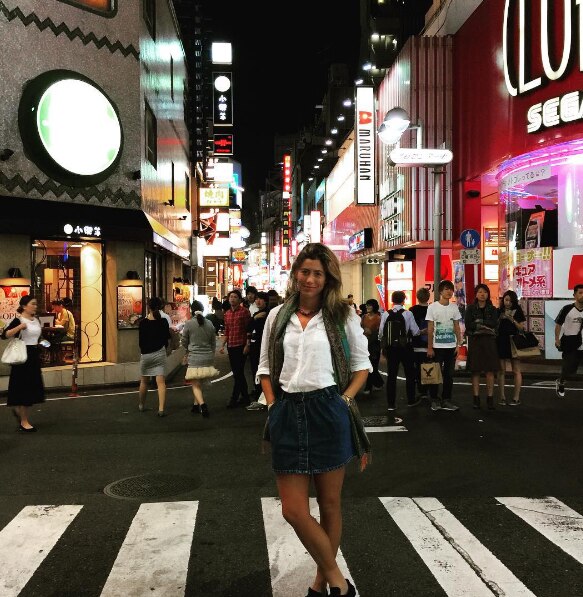 Garbiñe Muguruza en Tokio Garbiñe Muguruza en Tokio