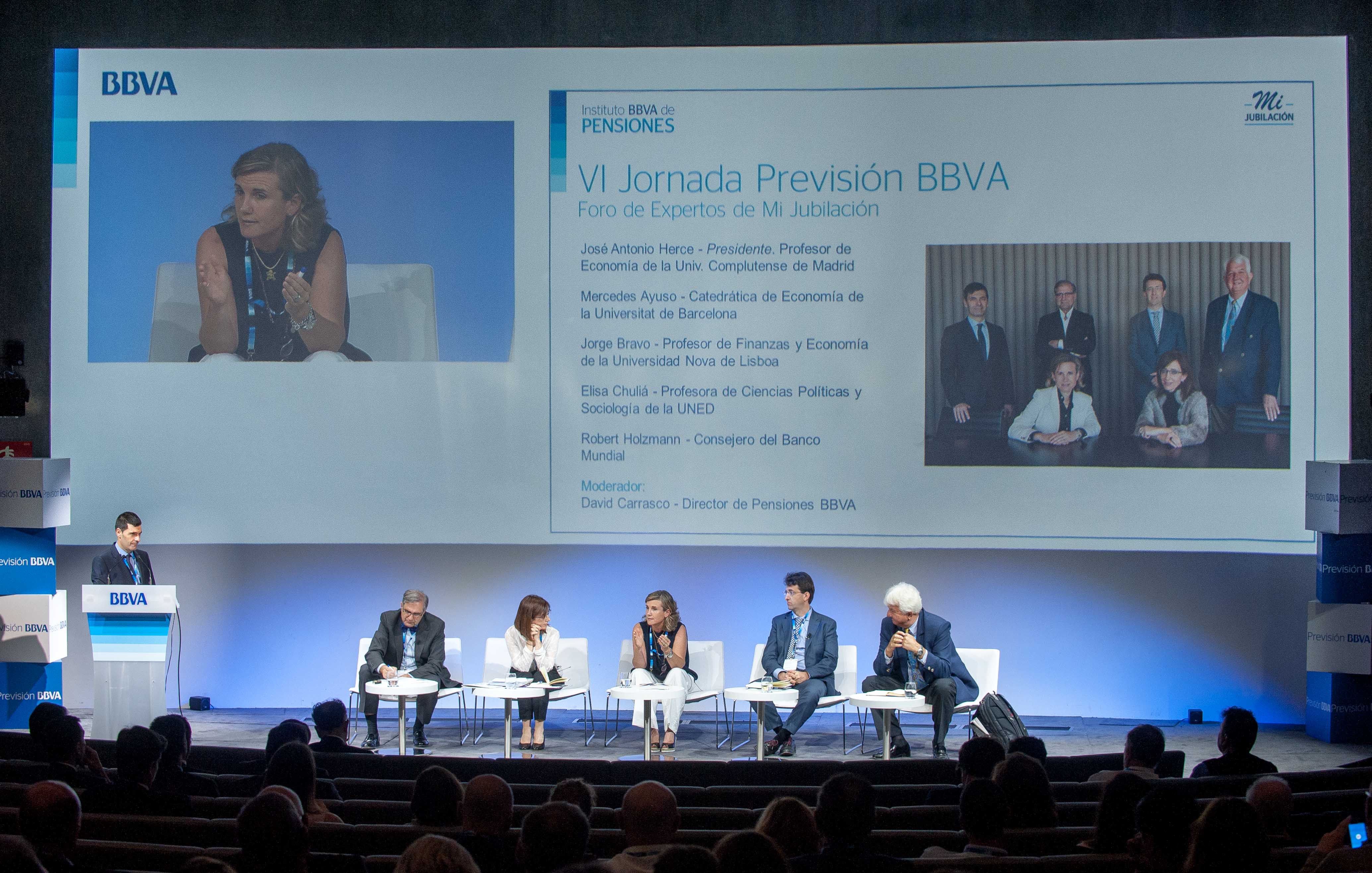 Foro expertos pensiones septiembre BBVA Fotografia de Foro expertos pensiones septiembre BBVA