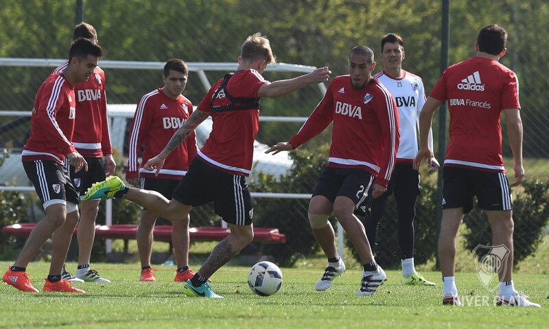 Entrenamiento River Plate. Foto: Prensa River Plate Fotografía de entrenamiento River Plate
