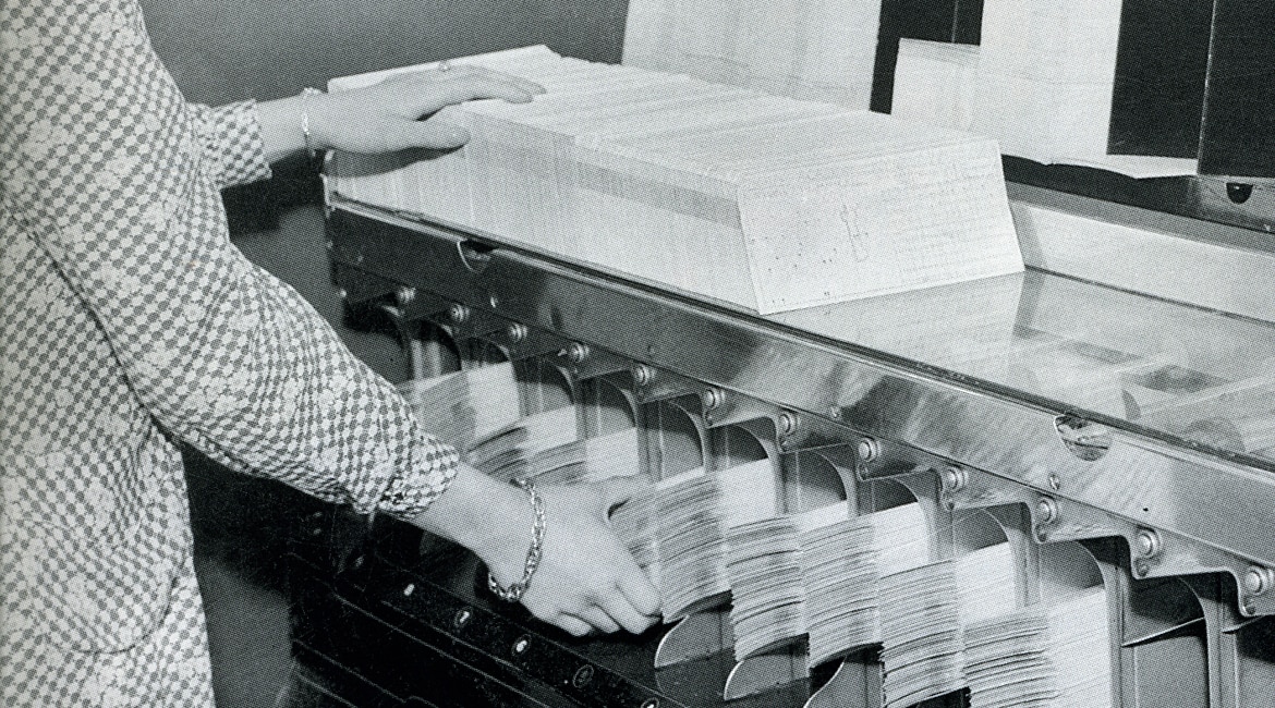 1967 Bancomer Incia en México los primeros proceso de automatizacóión de los sistemas Fotografía de 1967 Bancomer Incia en México los primeros proceso de automatizacóión de los sistemas BBVA