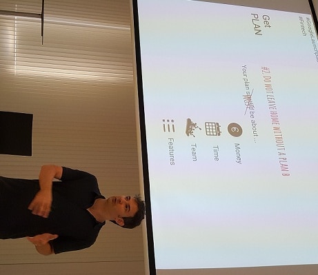 Mentoring en el Google Launchpad de Madrid Eugenio Reyero, de Hackity, habla las startups de BBVA Open Talent