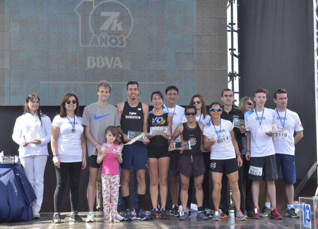 Ganadores carrera 7K BBVA Uruguay Ganadores carrera 7K BBVA Uruguay