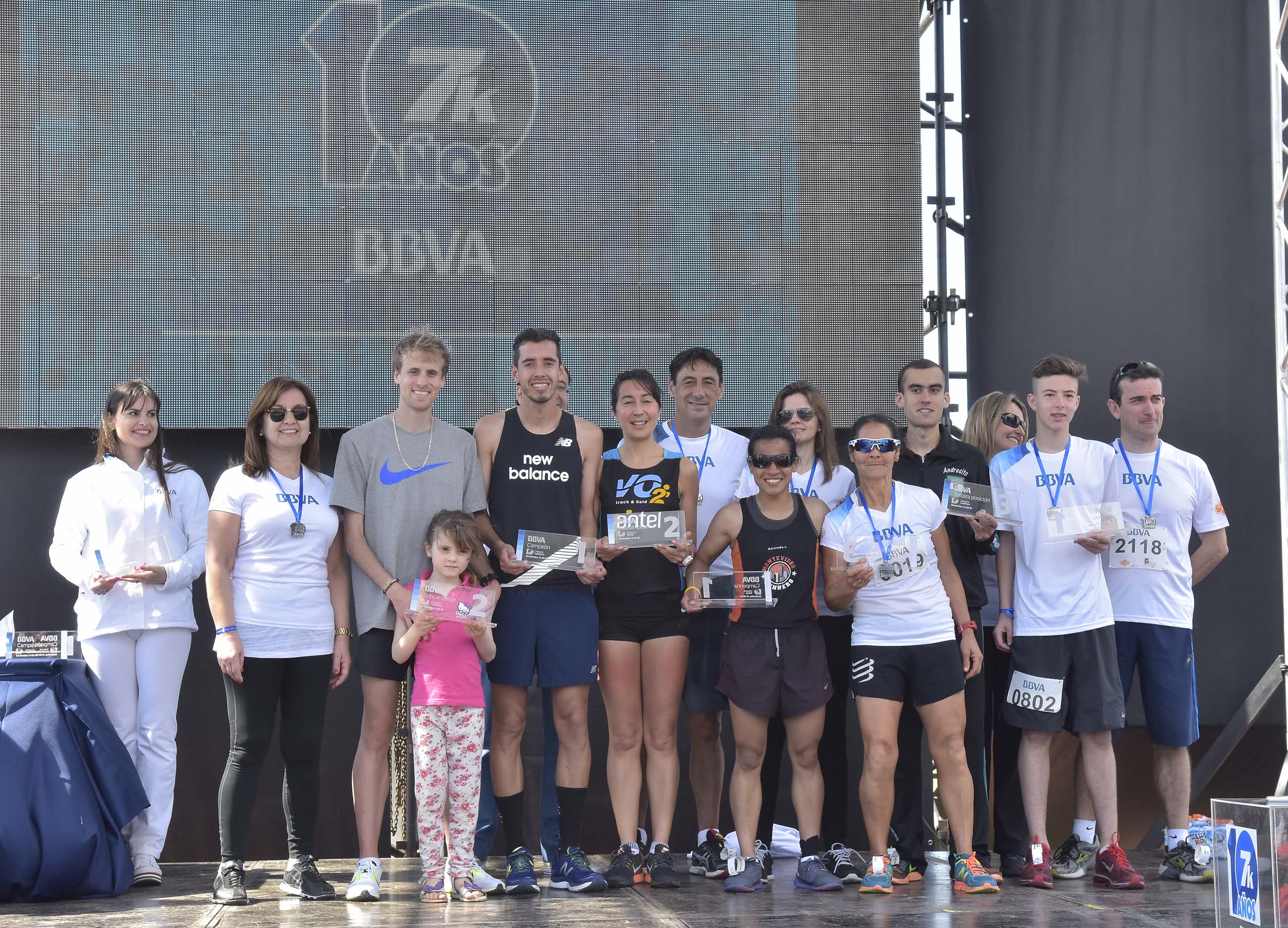 Ganadores carrera 7K BBVA Uruguay Ganadores carrera 7K BBVA Uruguay