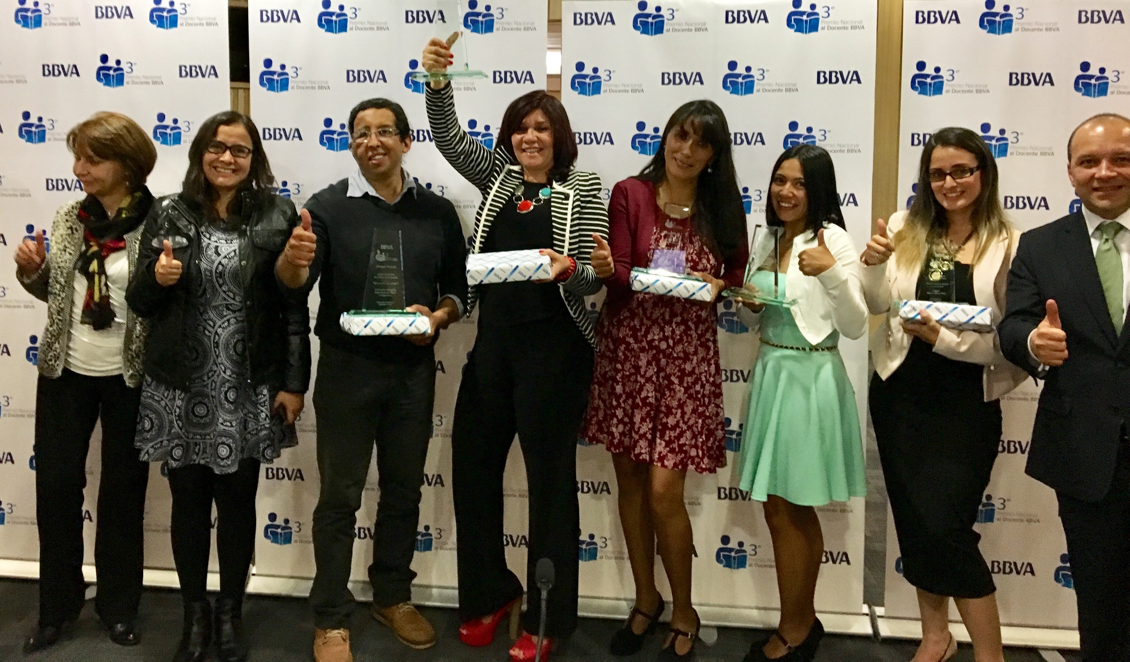 Ganadores Premio Nacional del Docente BBVA