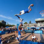 Fotografía de Mates en pista central NBA Zone de BBVA