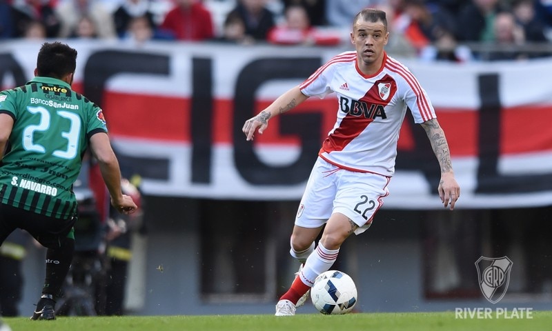 River Plate vs San Martin de San Juan jornada3 liga argentina. Jugador: Andrés D'Alessandro. Foto: Prensa River Fotografía de River Plate vs San Martin de San Juan jornada3 liga argentina