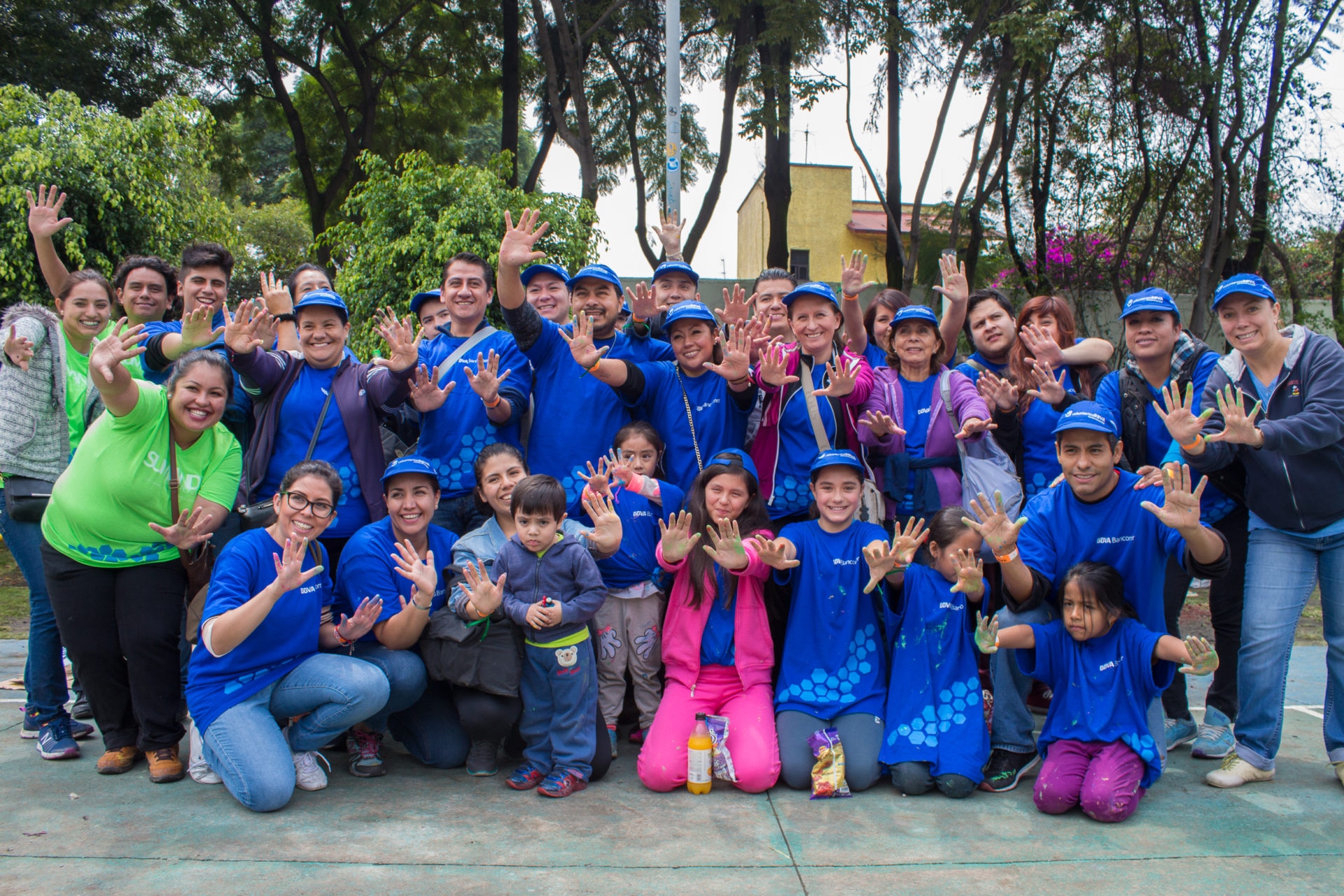 Voluntarios Proyecto Sumando Esfuerzos