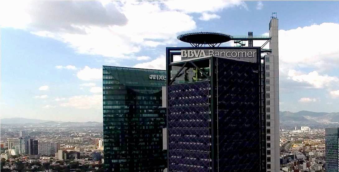 Vista panorámica de la Torre BBVA Bancomer Vista panorámica de la Torre BBVA Bancomer