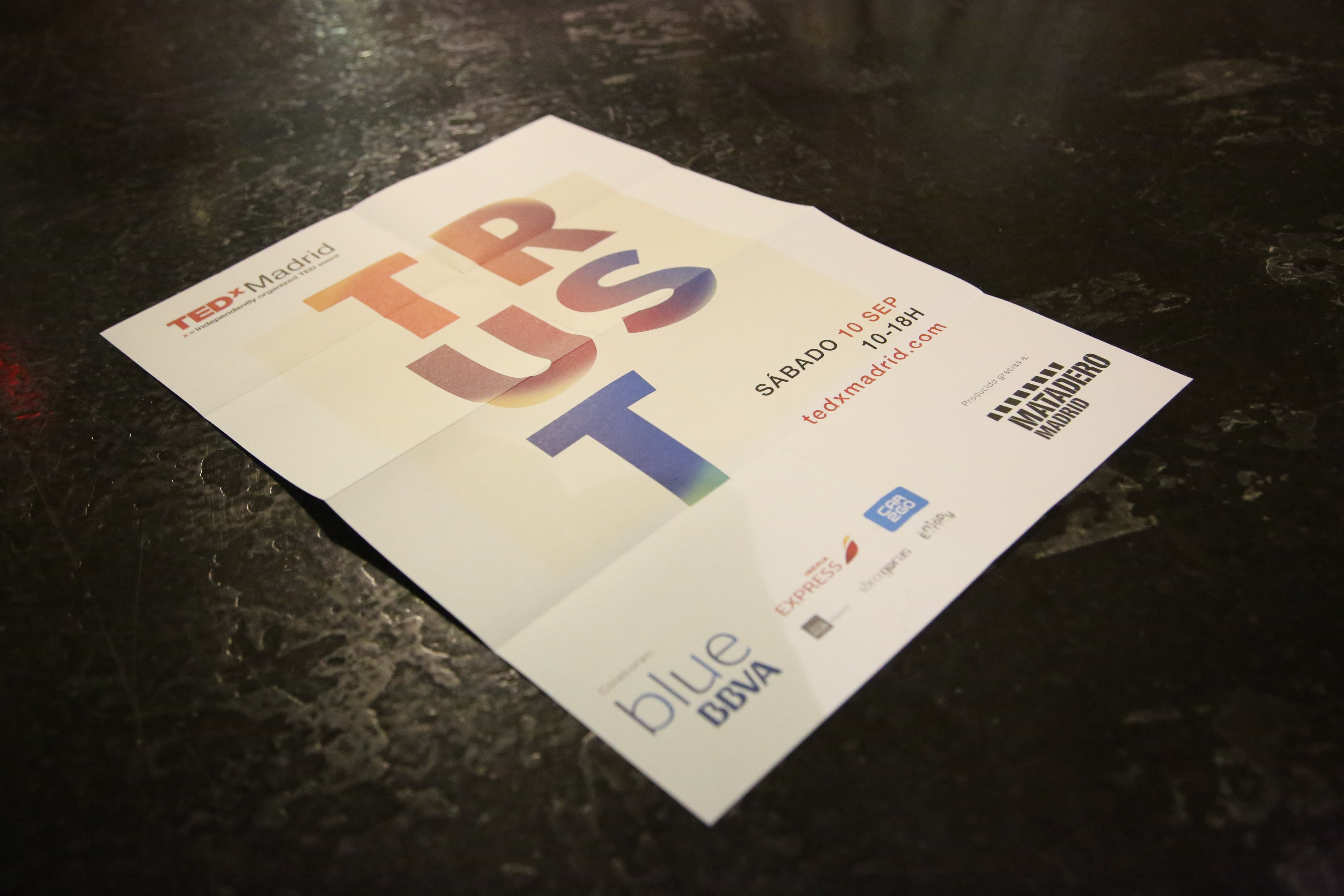 Trust es el tema del TEDxMadrid 2016 patrocinado por Blue BBVA Trust es el tema del TEDxMadrid 2016 patrocinado por Blue BBVA