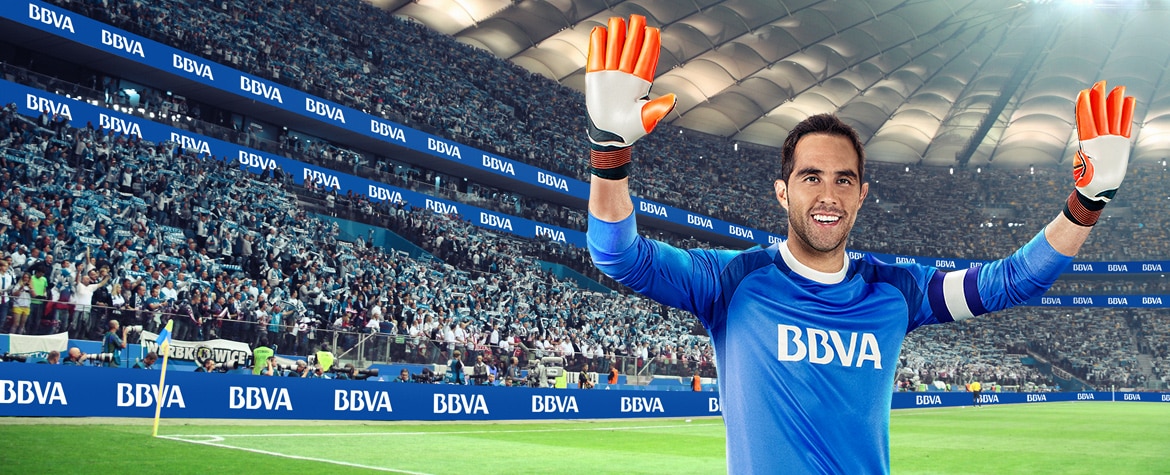 Claudio Bravo, portero chileno del Manchester City
