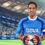 Claudio Bravo, portero chileno y embajador de BBVA Chile Claudio Bravo, portero chileno y embajador de BBVA Chile
