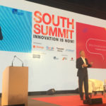 Anthony Thomson en su presentación en South Summit
