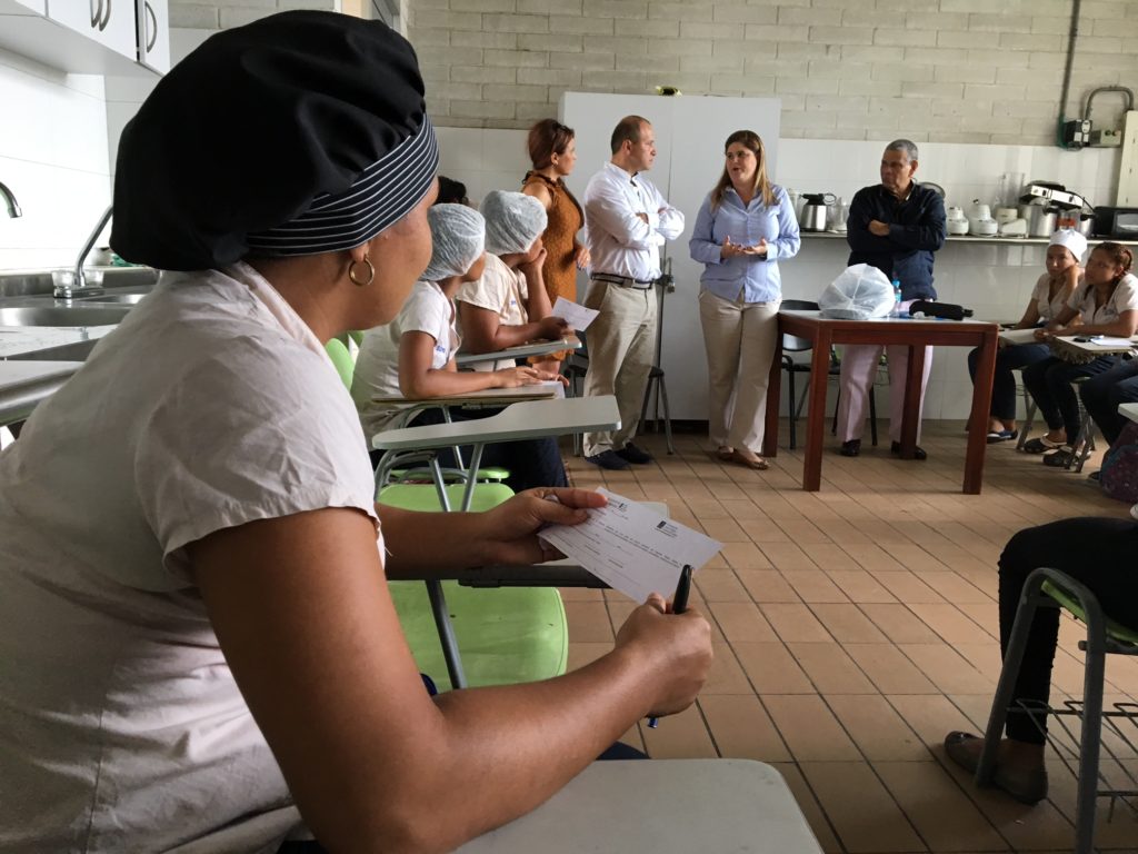 Aula de Cocina Fundación Juan Felipe Gómez