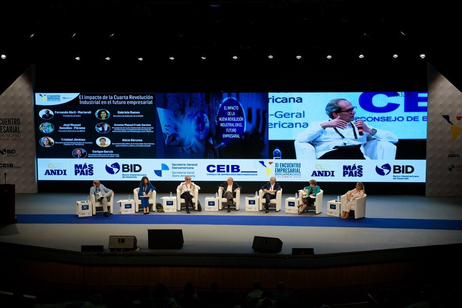 XI Encuentro Empresarial Iberoamericano celebrado en Cartagena de Indias (Colombia). Fotografía de XI Encuentro Empresarial Iberoamericano celebrado en Cartagena de Indias (Colombia).