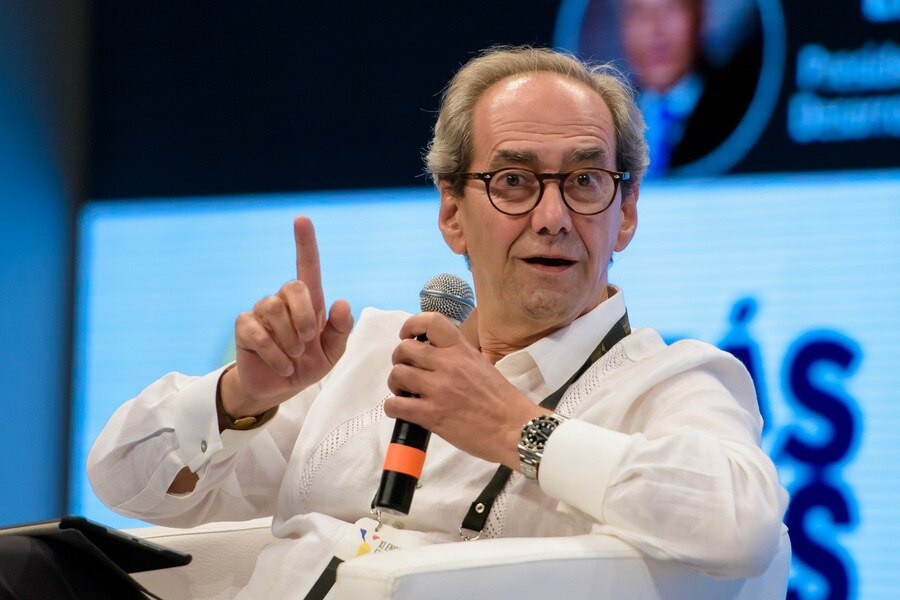 José Manuel González Páramo en la Cumbre Iberoamericana de Jefes de Estado y de Gobierno en Cartagena de Indias (Colombia). Fotografía de José Manuel González Páramo en la Cumbre Iberoamericana de Jefes de Estado y de Gobierno en Cartagena de Indias (Colombia).