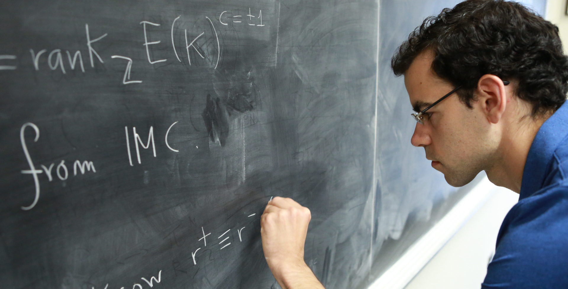 Imagen de Francesc Castellà, uno de los jóvenes matemáticos españoles premiado por la Fundación BBVA