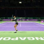 Garbiñe Muguruza prepara las WTA Finals de Singapur