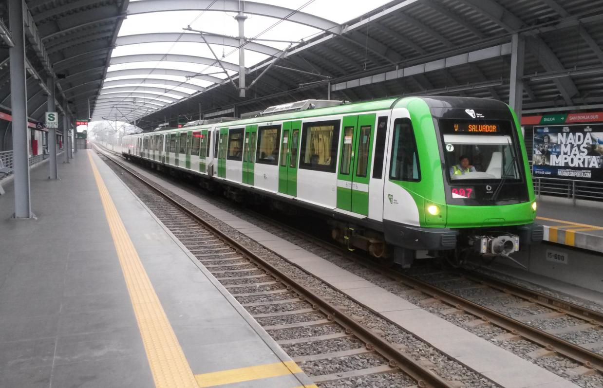 Línea 2 del metro de Lima, Perú