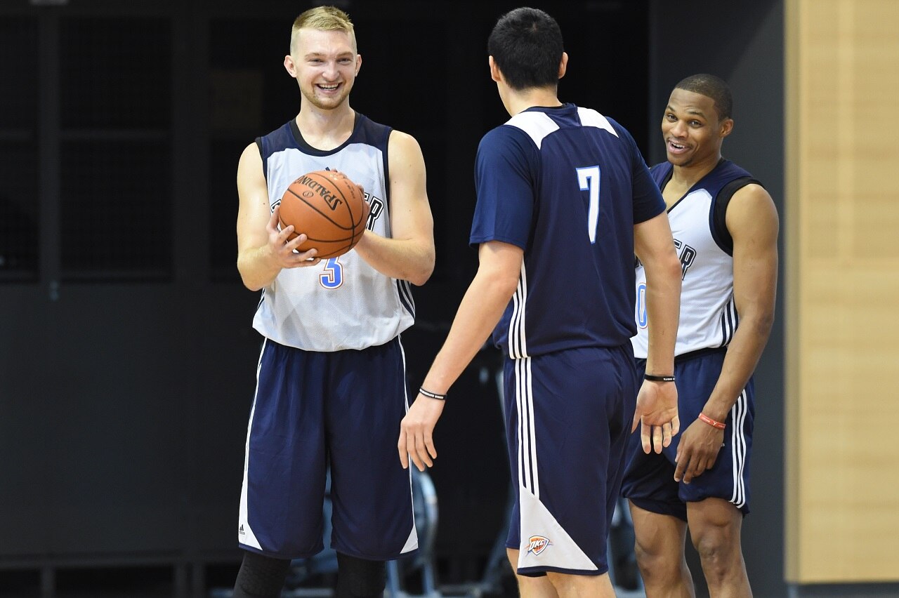 Global Games, NBA, Oklahoma City Thunder, Domantas Sabonis Global Games Sabonis - BBVA