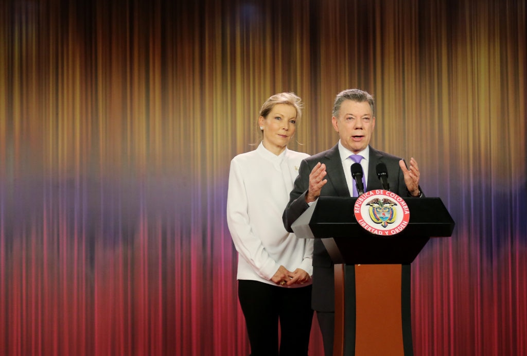 Santos agradece Nobel de Paz