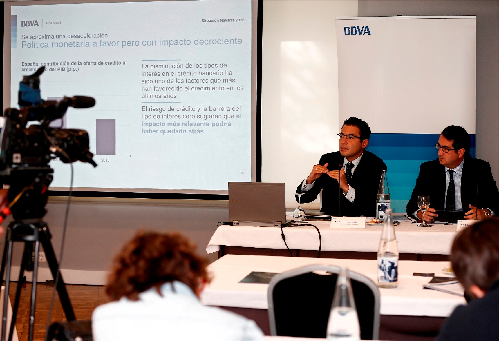 Peio Belausteguigoitia, Miguel Cardoso, BBVA, Research, Navarra, Informe Situación, crecimiento Situación Navarra BBVA Research 2