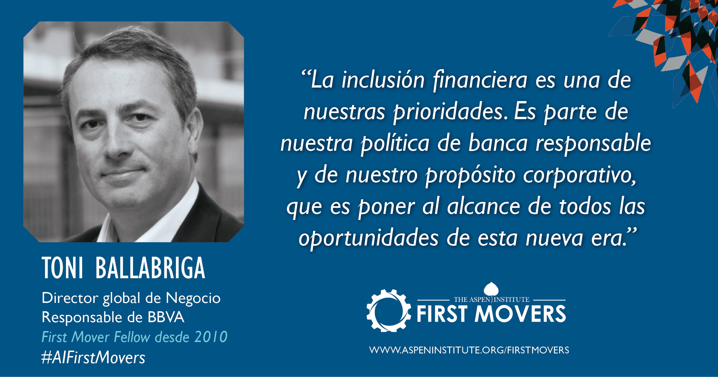 Toni Ballabriga Aspen Institute Cita inclusion financiera educacion fotografia de Toni Ballabriga Aspen Institute Cita inclusion financiera educacion bbva