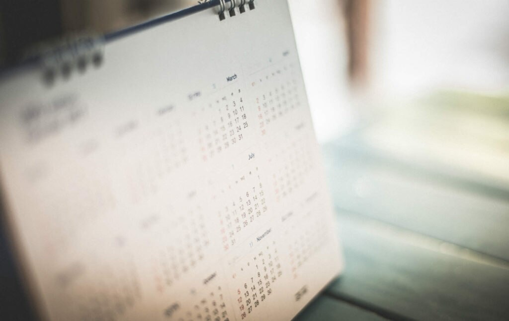 calendario planificacion organizacion trabajo recurso