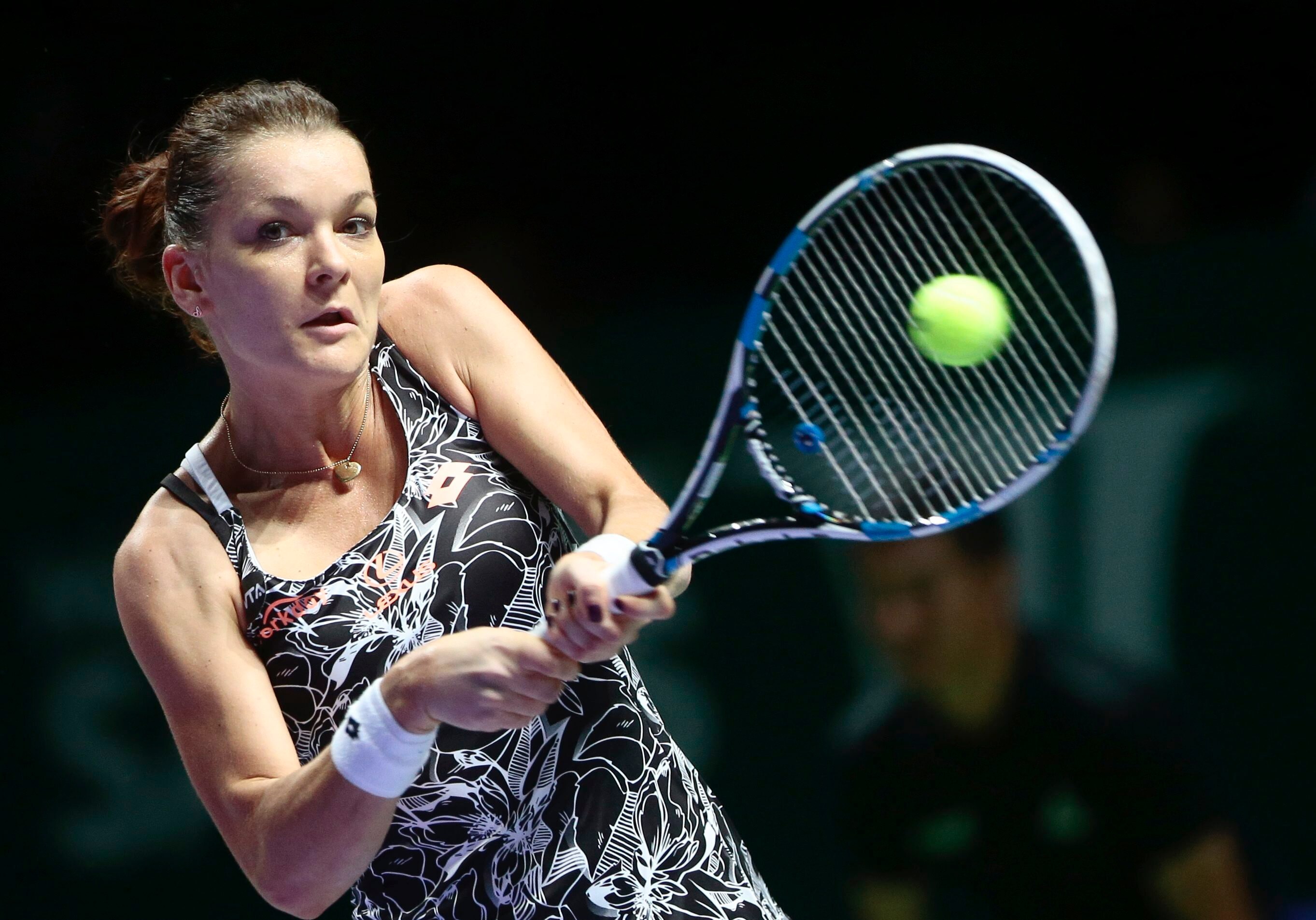radwanska-muguruza-segundo partido-WTA Finals Singapur 2016. Foto: EFE Fotografía de radwanska-muguruza-segundo partido-WTA Finals Singapur 2016