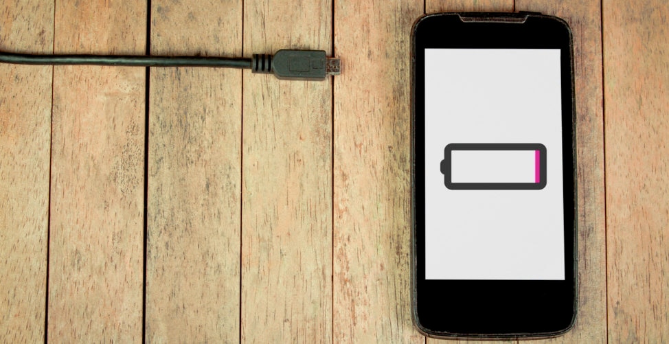 cargar el móvil recurso smartphone