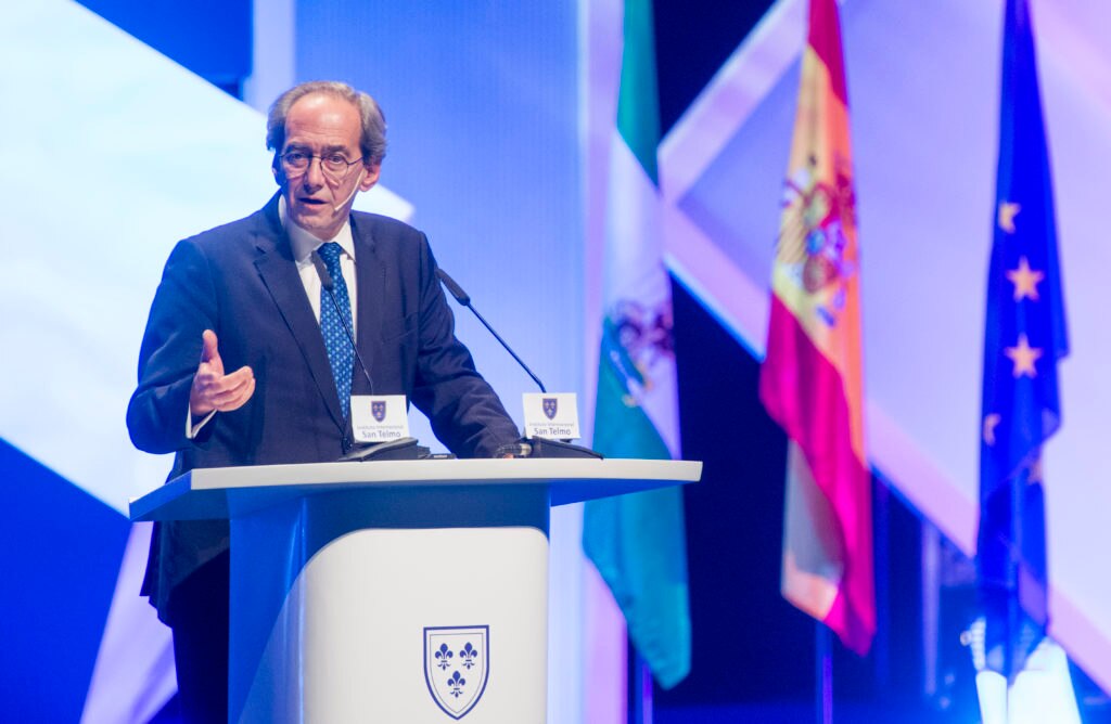 José Manuel González-Páramo, consejero ejecutivo de BBVA. Asamblea Instituto San Telmo José Manuel González-Páramo, consejero ejecutivo de BBVA. Asamblea Instituto San Telmo