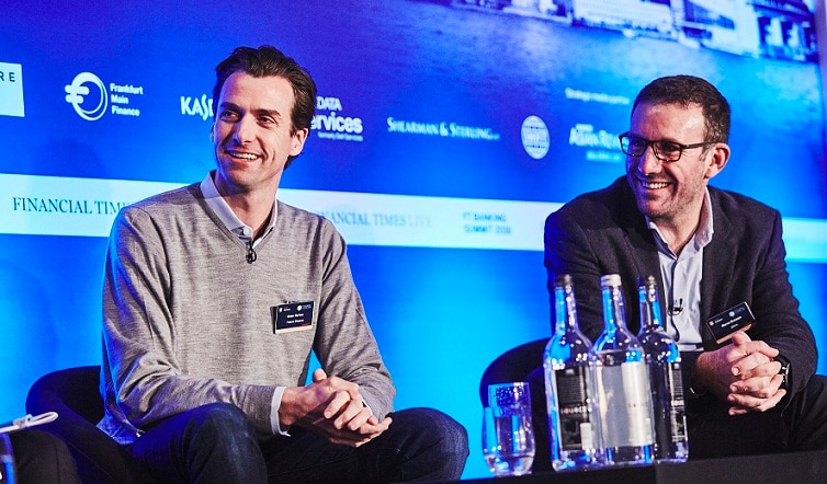 Marco Bressan, Chief Data Scientist, durante la conferencia de FT sobre Big Data Big Data
