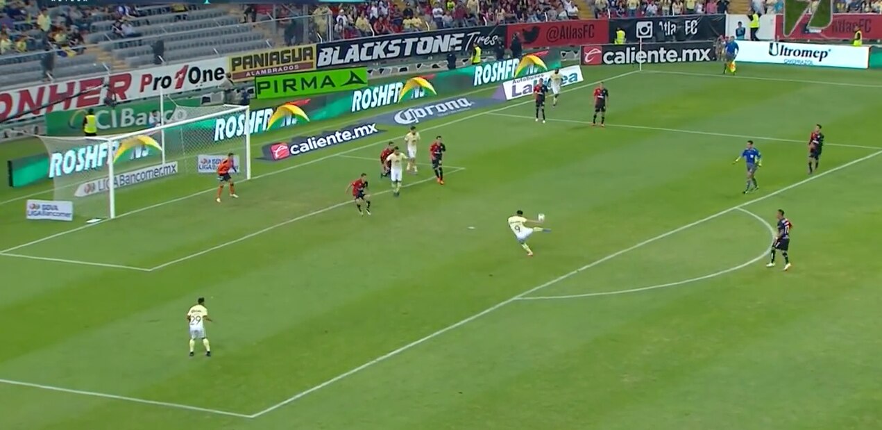 Captura gol América Liga Bancomer