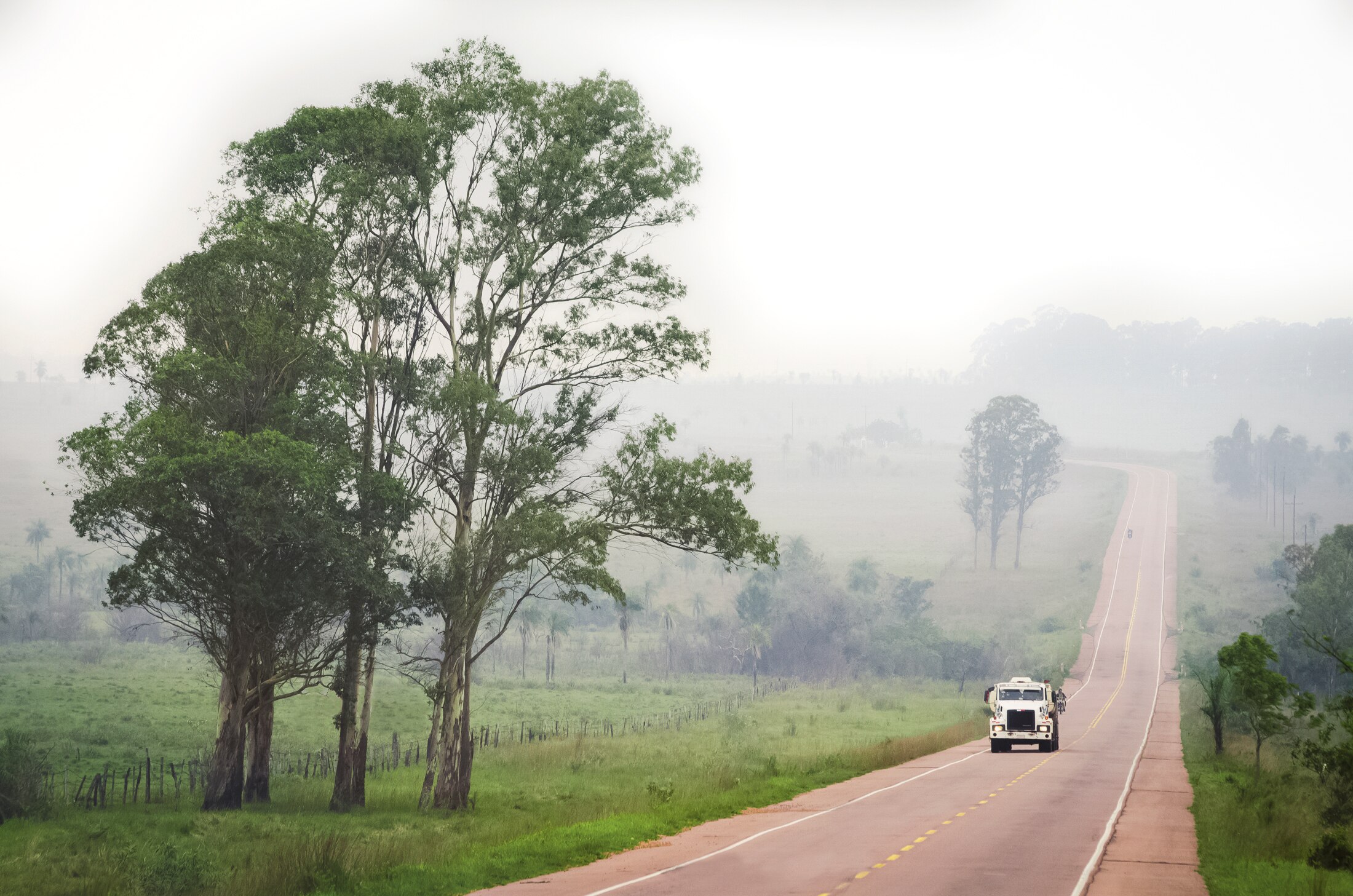Ruta en el interior de Paraguay Ruta paraguaya