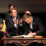 Firma nuevo acuerdo de paz en Colombia