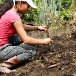 Fotografía de Joven del proyecto Ecoabono del Programa Escuela para el Emprendimiento de BBVA en Santander