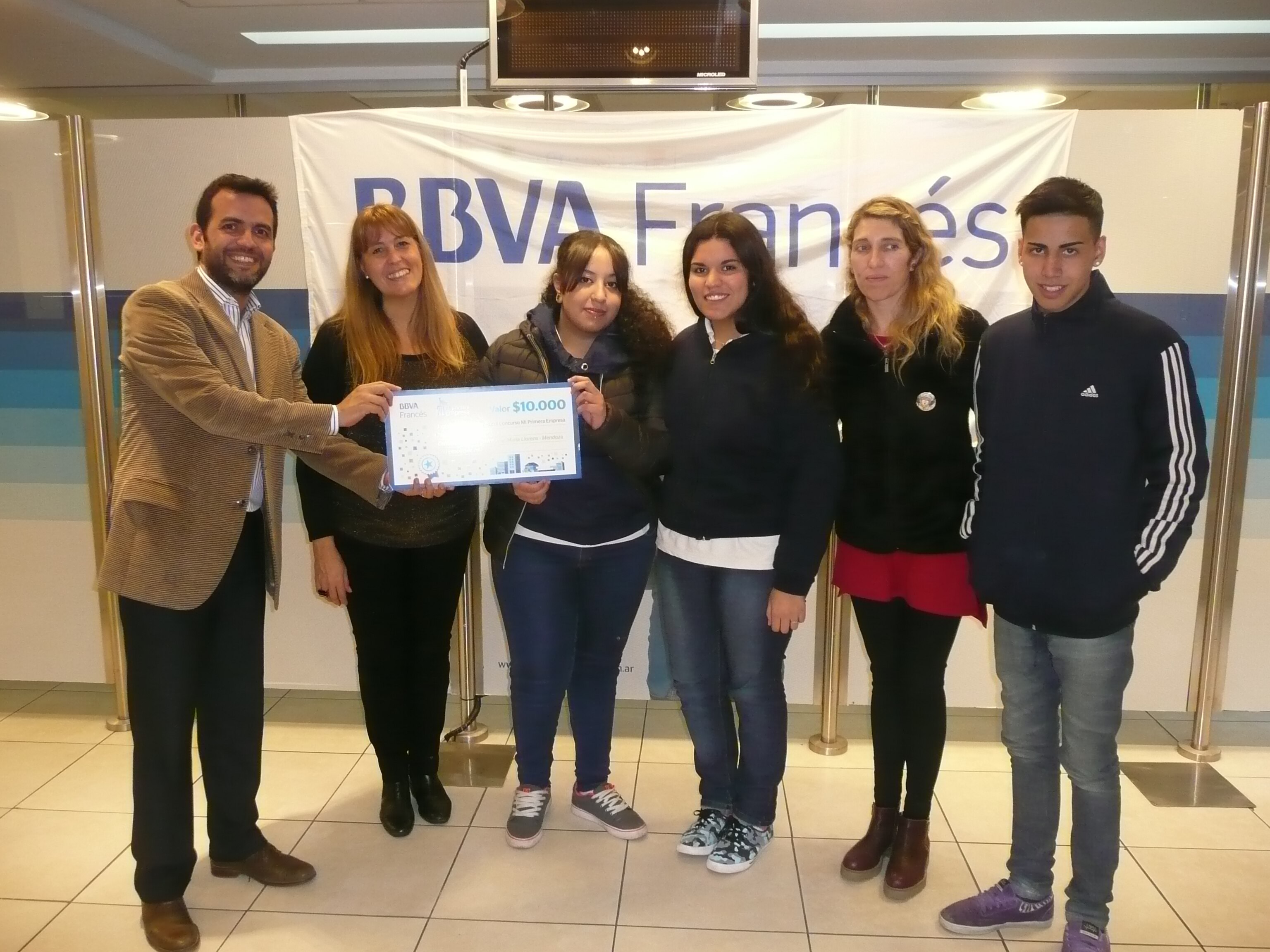 Premiación Mi primera empresa BBVA Francés Mendoza Premiación Mi primera empresa BBVA Francés Mendoza