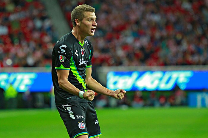 Julio César Furch, delantero de Veracruz durante un partido de la Liga BBVA Bancomer Julio César Furch, delantero de Veracruz durante un partido de la Liga BBVA Bancomer