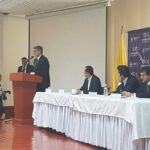 Fototografía de Oscar Cabrera Izquierdo en la gobernación de Cundinamarca